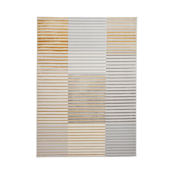 Szürke-aranyszínű szőnyeg 170x120 cm Apollo - Think Rugs