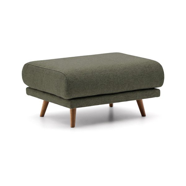 Zöld zsenília lábtartó Karin – Kave Home-image-1
