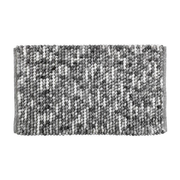 Smooth Grey szürke fürdőszobai kilépő, 90 x 60 cm - Wenko-image-1