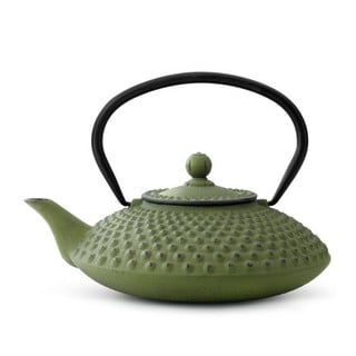 Xilin zöld öntöttvas teáskanna szűrővel, 1,25 l - Bredemeijer