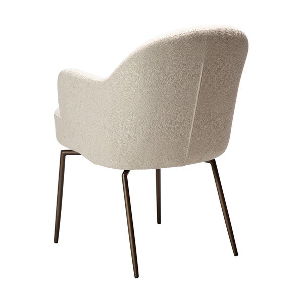 Bézs karfás-forgó étkezőfotel Bae – DAN-FORM Denmark-image-4