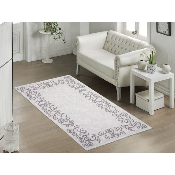 Orchidea sötétbézs pamut szőnyeg, 80 x 150 cm - Vitaus-image-1