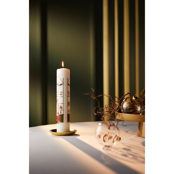 Gyertya karácsonyi mintával, égési idő 56 ó Holmegaard Christmas – Holmegaard-image-2
