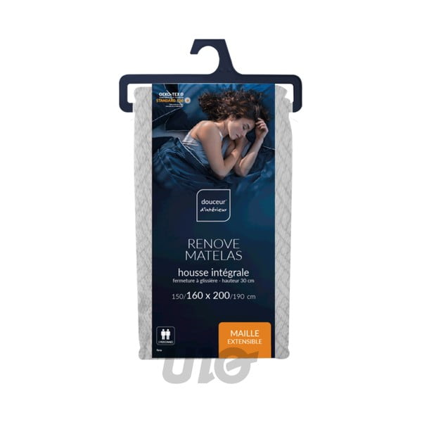 Matracvédő 160x200 cm Rena – douceur d'intérieur-image-1