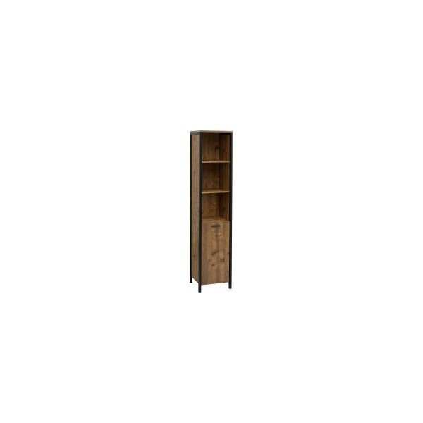 Werra sötétbarna fürdőszobai szekrény, 38 x 175 cm - Støraa-image-1