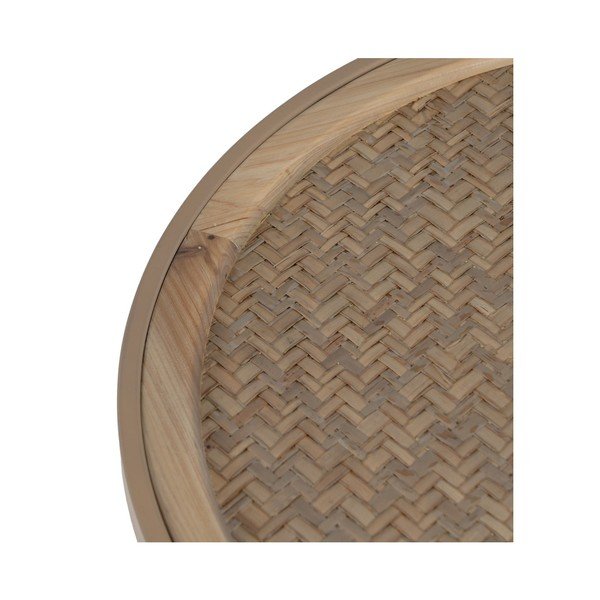 Rattan kerek tárolóasztal ø 55 cm – Ixia-image-4