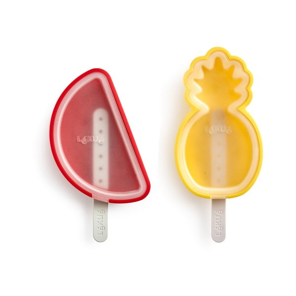 Szilikon jégkrémkészítő forma szett 4 db-os – Lékué