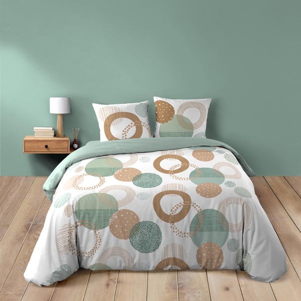 Kétszemélyes pamut ágyneműhuzat 200x200 cm Lunabella – douceur d'intérieur-image-1