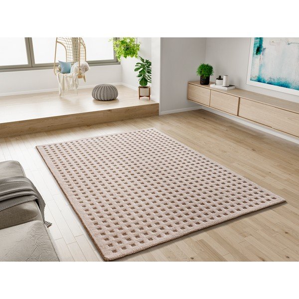 Krémszínű szőnyeg 160x230 cm Diena – Universal-image-1