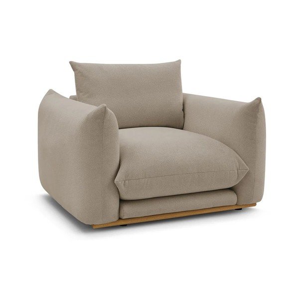 Bézs fotel Ernest – Bobochic Paris