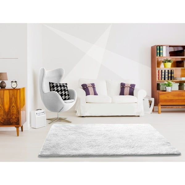 Alpaca Liso fehér szőnyeg, 80 x 150 cm - Universal-image-1