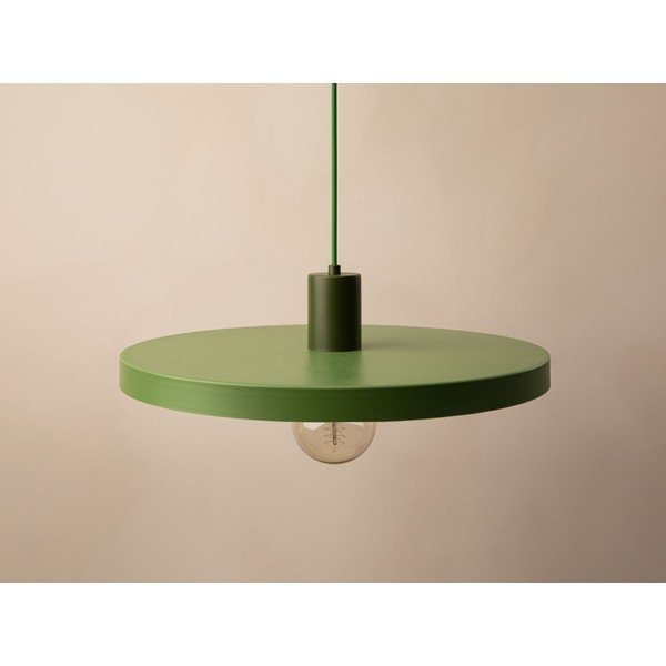 Zöld fém függőlámpa ø 40 cm Ori – Micadoni -image-3