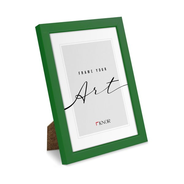 Zöld fali képkeret 26x32 cm – knor