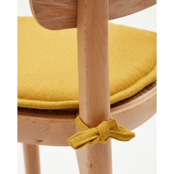 Mikroszálas székpárna 43x43 cm Romane – Kave Home-image-3