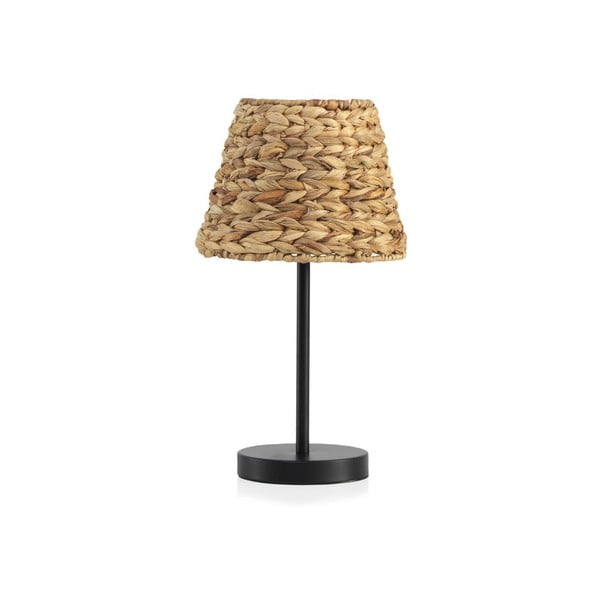 Natúr színű asztali lámpa juta búrával (magasság 44 cm) Jasmin – Geese
