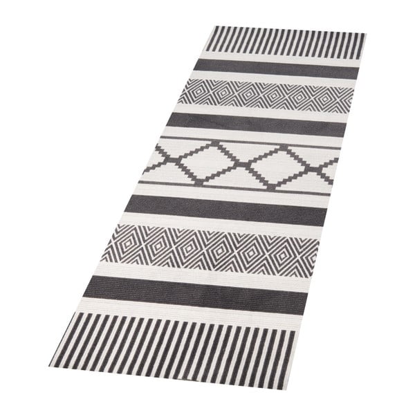 Cook & Clean Urban fekete-szürke futószőnyeg, 45 x 140 cm - Zala Living-image-3