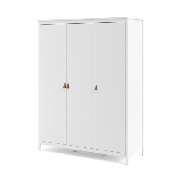 Fehér ruhásszekrény 150x199 cm Madrid – Tvilum-image-3