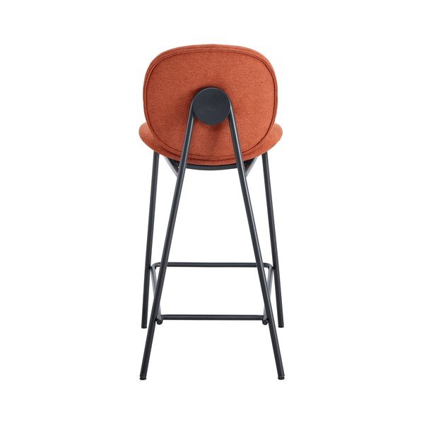 Téglavörös bárszék szett 2 db-os (ülésmagasság 65 cm) Cori – Marckeric-image-4