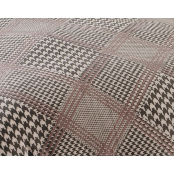 Szürke egyszemélyes mikroplüss ágyneműhuzat 140x200 cm – My House-image-1