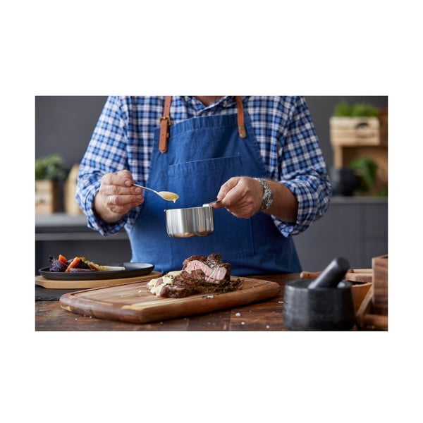 Indukciós tűzhelyhez alkalmas rozsdamentes acél lábas 450 ml – Holm-image-2