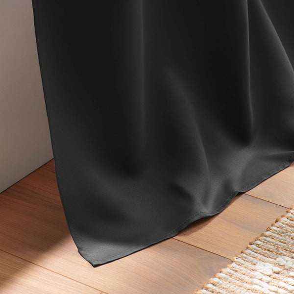 Fekete sötétítő függöny 135x240 cm Occult – douceur d'intérieur-image-3