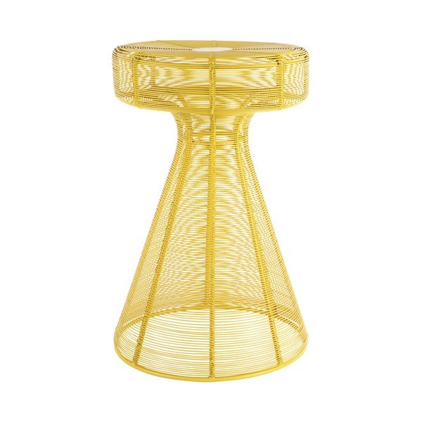 Fém kerek tárolóasztal ø 30,5 cm Cuerda Corcho – Leitmotiv