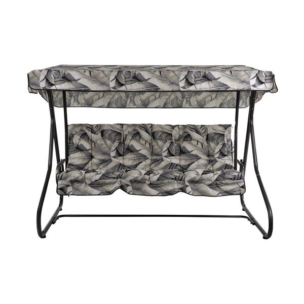 Szürke fém kerti hintaágy Milano – Dajar