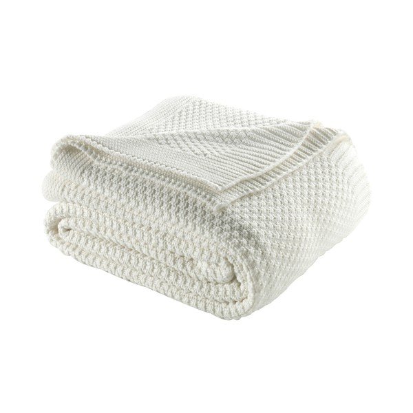 Silvi világosbézs pamut ágytakaró, 220 x 240 cm - Homemania Decor-image-1