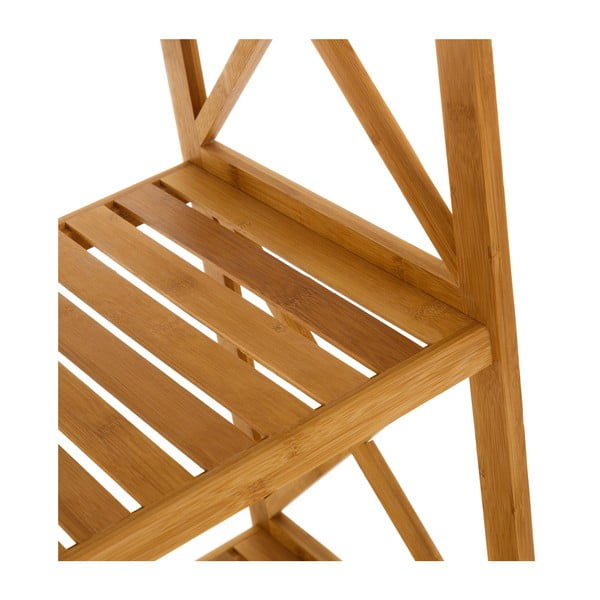 Natúr színű bambusz fürdőszobai polcos állvány 36,5x153 cm – Casa Selección-image-3