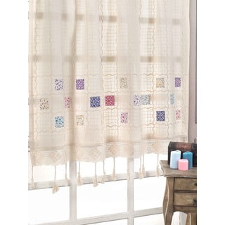 Krémszínű átlátszó függöny 300x200 cm Buldan – Oyo Concept