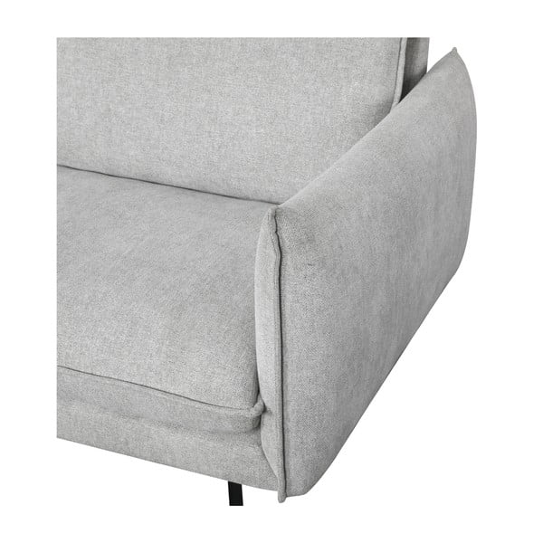 Világosszürke fotel Milano – Furnhouse-image-1