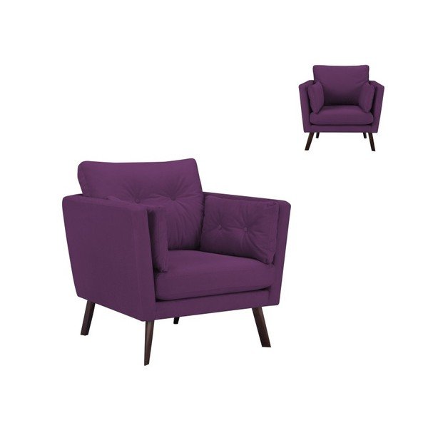 Elena lila fotel - Mazzini Sofas-image-2