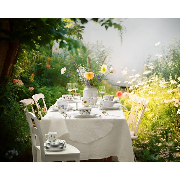 Fehér desszertes porcelán tányér ø 22 cm Hammershøi Summer – Kähler Design-image-4