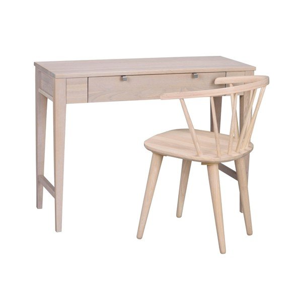 Fulla matt lakkozott tölgyfa konzolasztal - Rowico-image-4