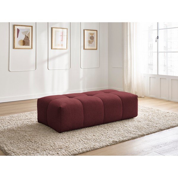 Borvörös zsenília lábtartó Everest – Bobochic Paris-image-1