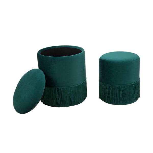 Constanzo 2 darabos zöld zsámoly készlet - Mauro Ferretti-image-2