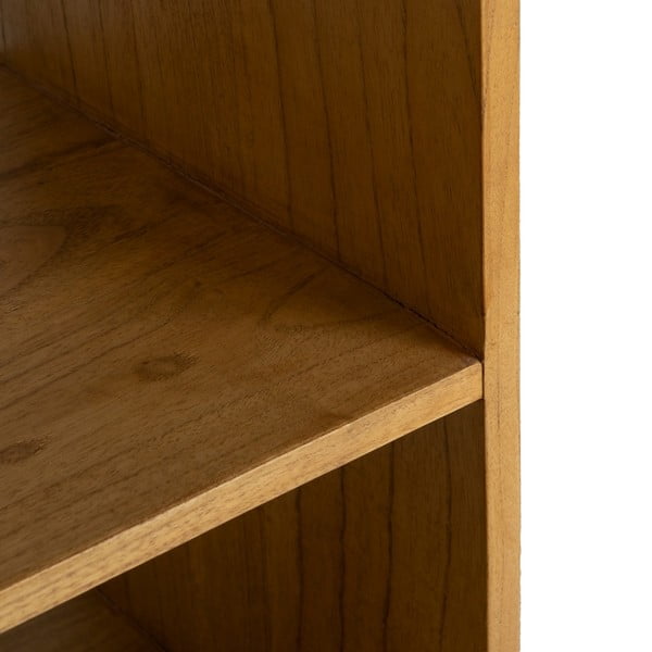 Natúr színű mindifa könyvespolc 90x150x40 cm Lysa – Ixia-image-4