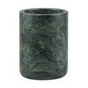 Sötétzöld márvány fogkefetartó pohár Marble – Mette Ditmer Denmark