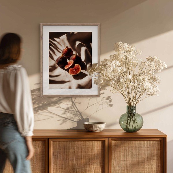 Nyomtatott keretezett kép 40x50 cm Ripe Figs – Styler-image-2