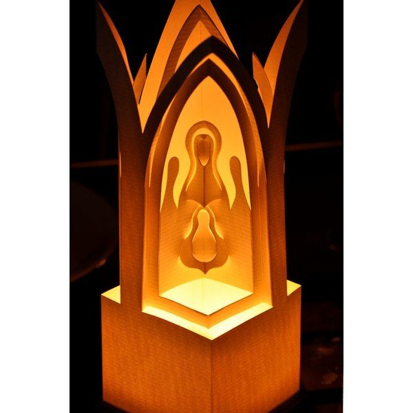 Bethlehem Prága gyertyatartó, magasság 31 cm - MooDoo Design-image-4