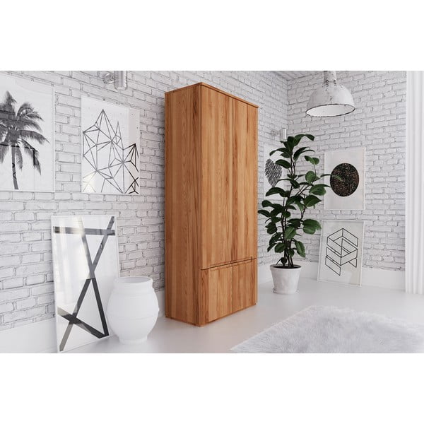 Bükkfa ruhásszekrény 90x206 cm Vento 2 - The Beds-image-4