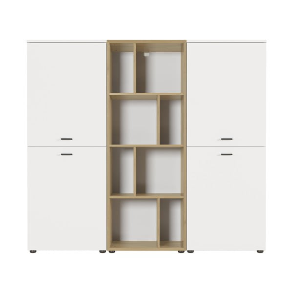 Coruna fehér szekrény polcokkal, szélesség 162 cm - Germania