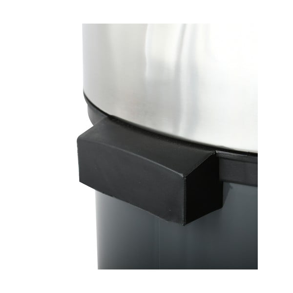Sötétszürke acél érintésre nyíló szemetes 30 l – MSV-image-4