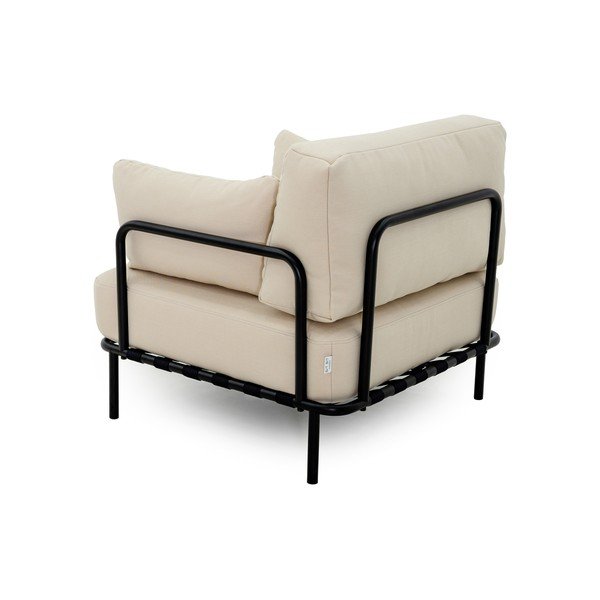 Bézs párnázott kerti fotel Salve – Sit Sit-image-4