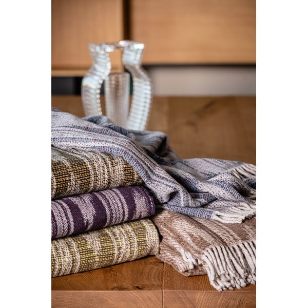 Zanzibar barna pléd, 140 x 180 cm - Euromant-image-1