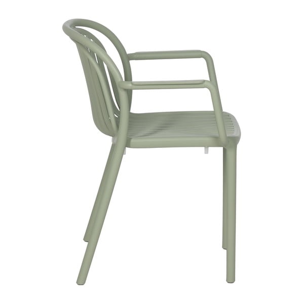 Zöld műanyag étkezőszék Alia – Ixia-image-2