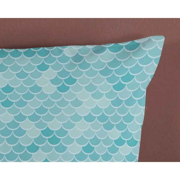 Kék-rózsaszín egyszemélyes pamut gyerek ágyneműhuzat 140x200 cm Alisse – Good Morning-image-3