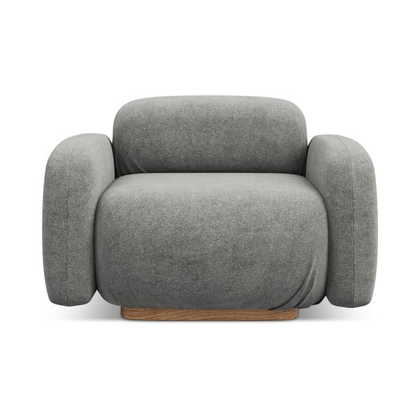 Szürke buklé kanapé modul Ailani – Makamii-image-1