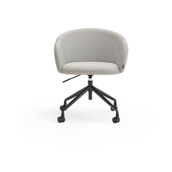 Világosszürke kárpitozott irodai szék Add – Teulat-image-1