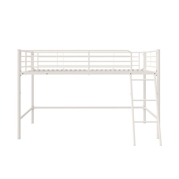 Fehér magasított gyerekágy 90x200 cm Jodie – Støraa-image-4